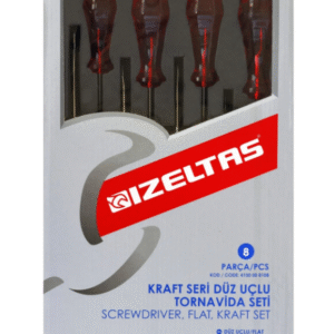 8 Li Kraft Düz Tornavida Serisi