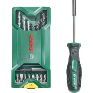 Bosch Orijinal X-line 15 1 Vidalama & Matkap Ucu Seti & Tornavida Seti Al Marka Yapıştırıcı