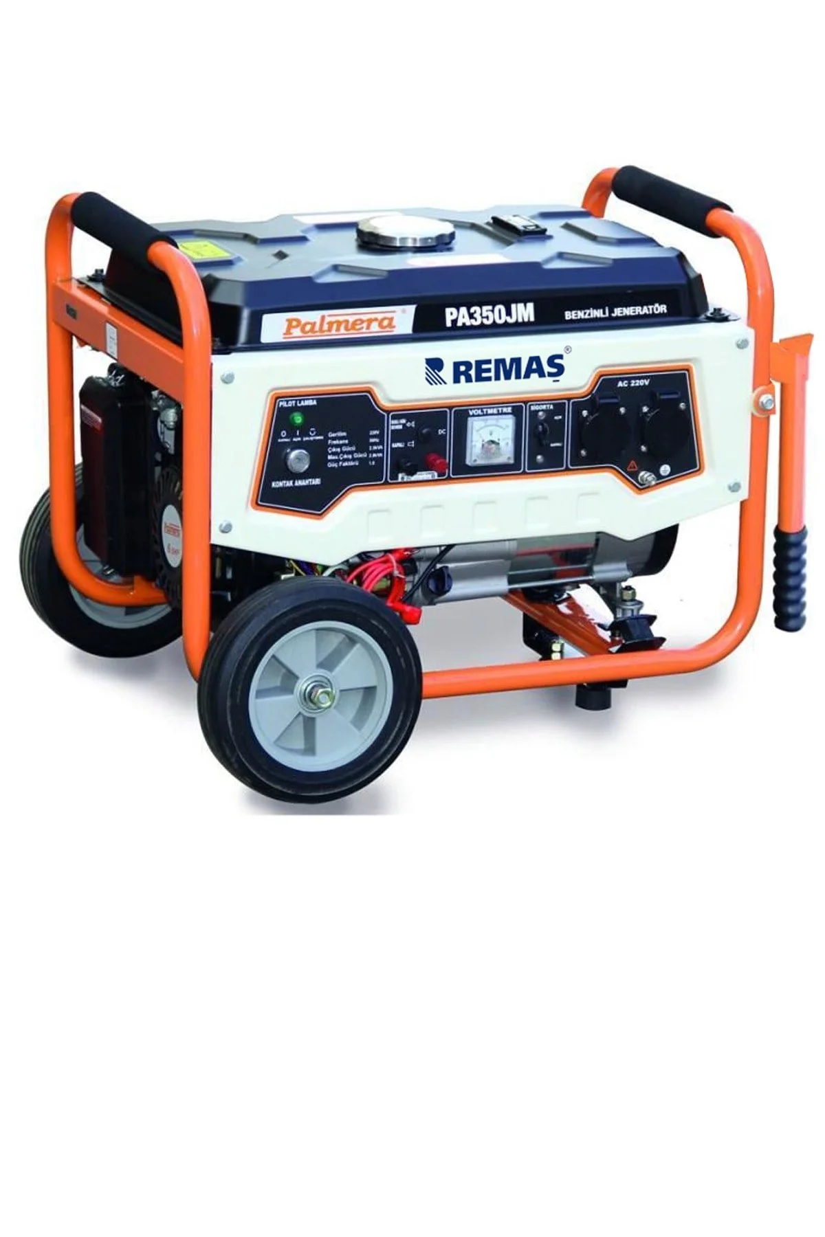 Pa 350 Jm Marşlı Monofaze Benzinli Jeneratör