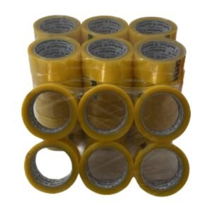 Koli Bantı Şeffaf 100 Metre Bantape 6 Lı